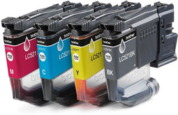 Brother LC521VAL - Originele inktcartridge - 500 pagina's - Cyaan Geel Magenta Zwart