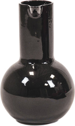 Housevitamin Kan Vaas - Zwart - 17,5x17,5x27,5cm