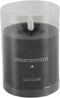 Countryfield Lyon LED kaars - timer - zwart - D7,5 x H8 cm