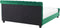 Beliani AVALLON - Waterbed - Groen - Fluweel