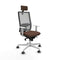 Bureaustoel Piqueras y Crespo 4B026G2 Donkerbruin