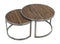 HSM Collection Salontafel - oud teak - set van 2
