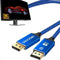 URGOODS Displayport 1.4 - DP Kabel 8K - 1.8 Meter - Blauw