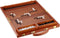 Philos Go Koffer - Bordspellenkoffer - Mahonie