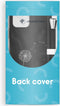 imoshion Hoesje Geschikt voor iPhone 15 Hoesje Met Koord - imoshion Siliconen design hoesje met koord - Zwart / Dandelion Black