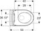 Geberit iCon - Wandclosetpack - Diepspoel - Spoelrandloos - Glans wit (1 pack)