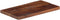 vidaXL - Tafelblad - rechthoekig - 60x30x2,5 - cm - massief - gerecycled - hout