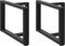 vidaXL - Salontafelpoten - 2 - st - T-vormig - 60x25x(42-43) - cm - staal - zwart