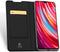 Dux Ducis Xiaomi Redmi Note 8 Pro Bookcase Hoesje Zwart