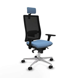 Bureaustoel Piqueras y Crespo 3D086N2 Hemelsblauw