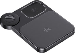 USAMS CD190 - Draadloze oplader - Wireless Charger - 3 in 1 - 15W
