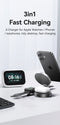 USAMS CD234 - Wireless Charger - Draadloze oplader - Vouwbaar - 3 in 1 - 15W
