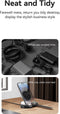 USAMS CD234 - Wireless Charger - Draadloze oplader - Vouwbaar - 3 in 1 - 15W