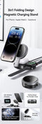 USAMS CD234 - Wireless Charger - Draadloze oplader - Vouwbaar - 3 in 1 - 15W