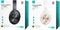 USAMS YH series - Wireless Headphone - draadloze koptelefoon - Zwart