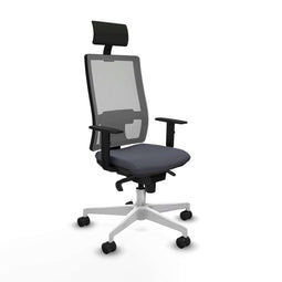 Bureaustoel met hoofdsteun Piqueras y Crespo 1D026N1 Donker grijs