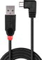 USB 2.0 A to Micro USB B Cable LINDY 31975 50 cm Black
