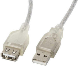 USB 2.0 Cable Lanberg CA-USBE-12CC-0018-TR (1,8 m)