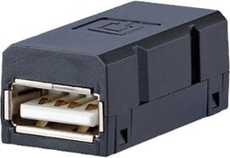USB 2.0 connector Koppeling, recht 1401U00812KI Bus A op bus A 1401U00812KI Metz Connect 1 stuk(s)