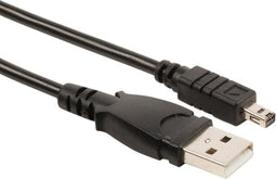 USB 2.0 Kabel USB A Male - Minolta 8-Pins Male 2.00 m Zwart