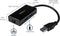 USB 3.0 naar gigabit netwerk adapter met ingebouwde 2-poorts USB hub
