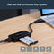 USB 3.0 naar gigabit netwerk adapter met ingebouwde 2-poorts USB hub