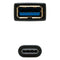 USB 3.1 Kabel NANOCABLE 10.01.4201 Zwart