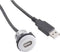 USB A inbouwbus 2.0 1x USB-A-bus naar 1x USB-A-stekker met verlichting en 1,50 m kabel 1457893 TRU COMPONENTS 1 stuk(s)