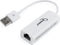 USB-A naar RJ45 Fast Ethernet LAN adapter - USB2.0 - CAT5 / wit - 0,10 meter