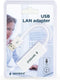 USB-A naar RJ45 Fast Ethernet LAN adapter - USB2.0 - CAT5 / wit - 0,10 meter