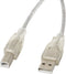 USB A to USB B Cable Lanberg CA-USBA-12CC-0018-TR 1,8 m 480 Mbit/s Transparent