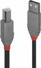 USB A to USB B Cable LINDY 36674 3 m Grey