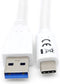 USB A to USB C Cable Equip 128363 White 1 m