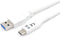 USB A to USB C Cable Equip 128363 White 1 m