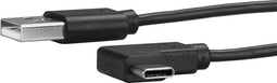 USB A to USB C Cable Startech USB2AC1MR Black