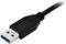 USB A to USB C Cable Startech USB315AC1M Black