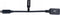 USB A to USB C Cable V7 V7U3C-BLK-1E Black