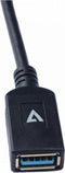 USB A to USB C Cable V7 V7U3C-BLK-1E Black