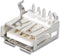USB A VROUWELIJK, ENKELVOUDIGE CONNECTOR 90°, VOOR PCB (CC088)