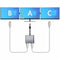 USB -adapter Aisens A109-0625 15 cm