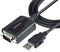 USB Adaptor Startech 1P3FPC-USB-SERIAL 91 cm