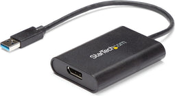 USB Adaptor Startech USB32DPES2 Black
