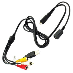 USB / AV connection cable suitable for Sony Cyber-Shot, VMC-MD3