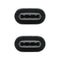 USB-C 3.1 Kabel NANOCABLE 10.01.4101 Zwart (1 m)