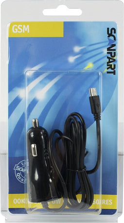 USB-C auto adapter 1xUSB-C 1500mA