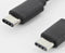 USB-C Cable Digitus AK-300138-010-S Black 1 m