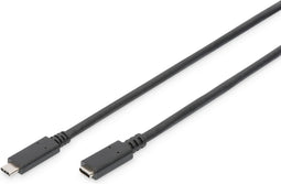 USB-C Cable Digitus AK-300210-007-S Black 70 cm