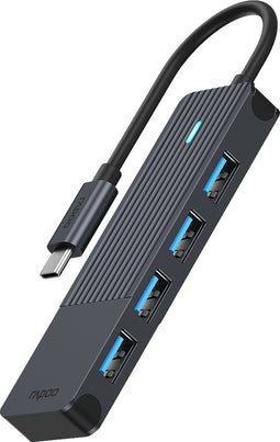 USB-C Hub, USB-C naar USB-A, UCH-4001, Donker Grijs