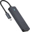 USB-C Hub, USB-C naar USB-A, UCH-4001, Donker Grijs