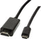 USB-C Kabel 3.2 Gen1 zu HDMI-A 4K/60 Hz, schw. 1,8m